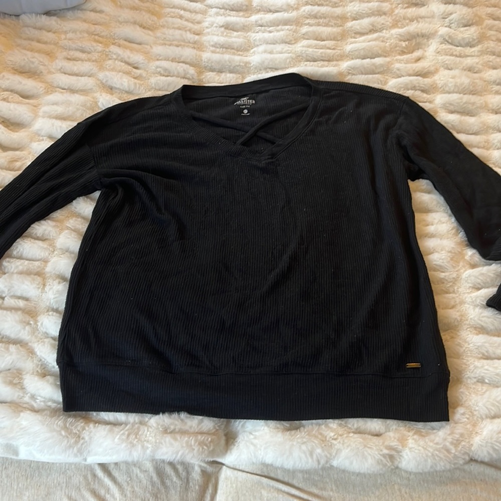 black Hollister long sleeve